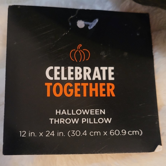 Celebrate Together Black and White 'Literally Dead' Tombstone Plush Pillow-Large - Picture 5 of 7